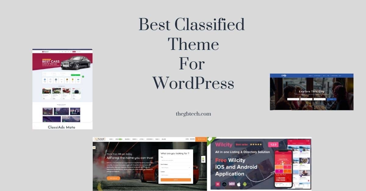 Best Classified theme for WordPress